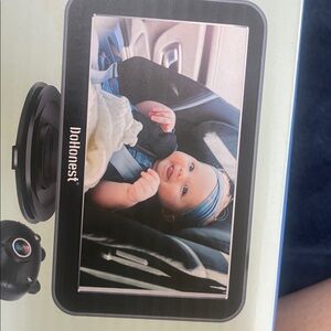 Dokkorest Baby Car Monitor with Black Frame